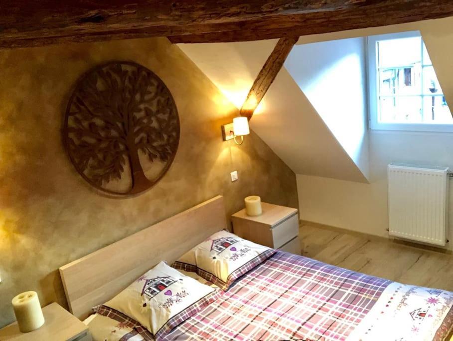 Le Logis Du Vignoble Apartment คินท์ซไฮม์ ภายนอก รูปภาพ